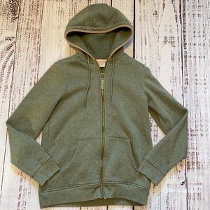 Mountain Warehouse Green Sherpa Lined Full Zip Hooded Sweatshirt 8